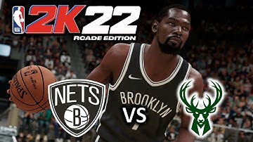 NBA 2K22 Mobile Gameplay | Nets vs Bucks (Ultra High Graphics) FULL GAME