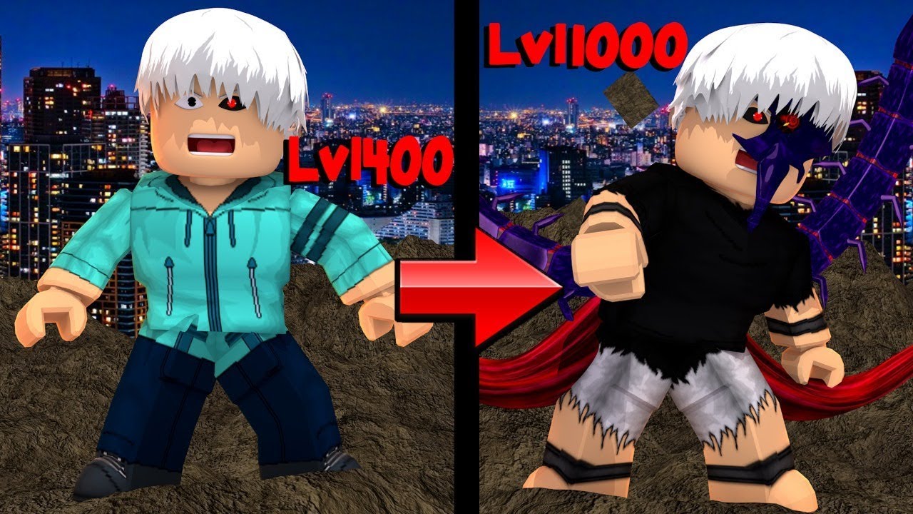 um jogo de tokyo ghoul no roblox desafio todo mundo a cantar a