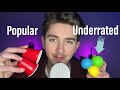 Most popular vs most underrated asmr triggers