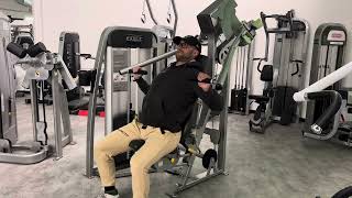 Cybex eagle incline chest press