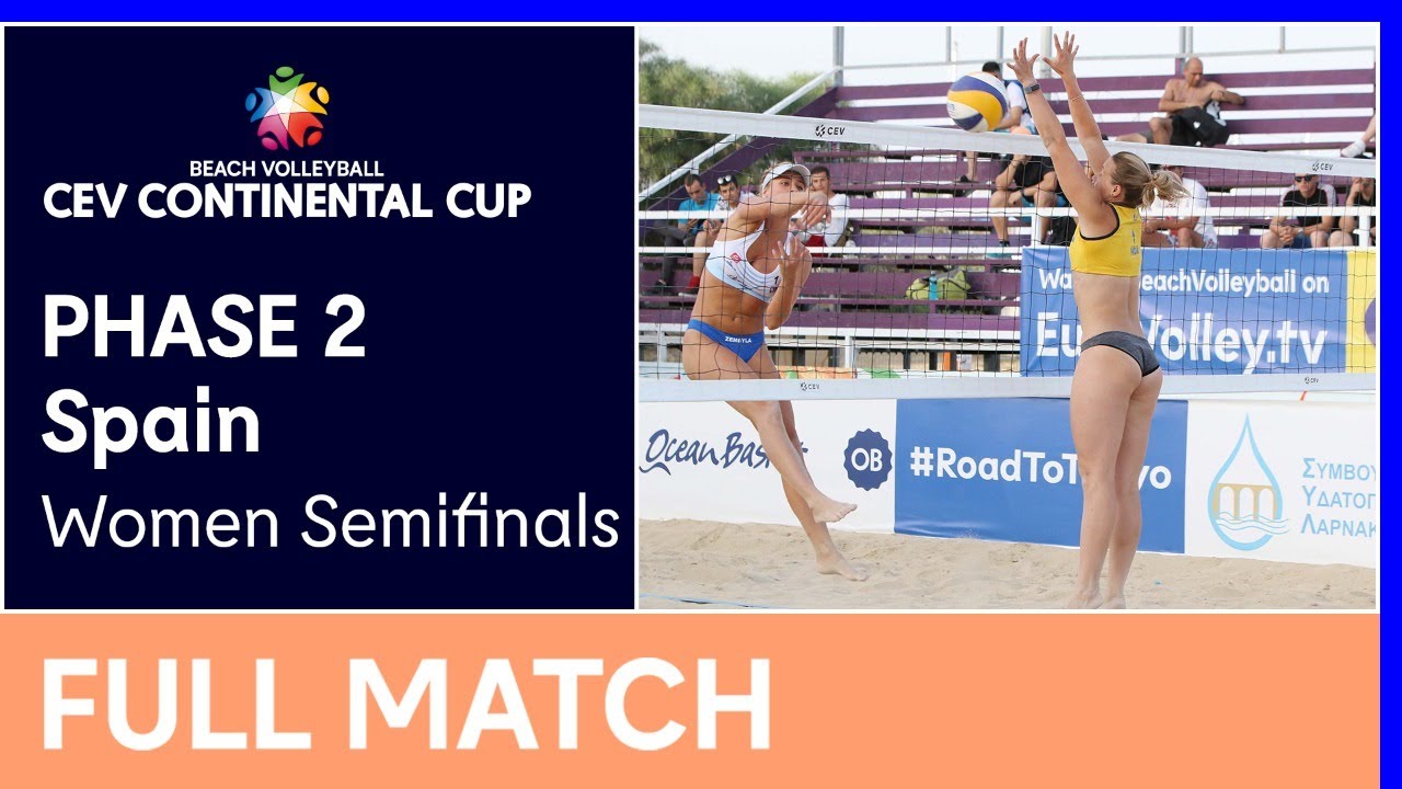 Women Semifinals (Madrid) - CEV Beach Volleyball Continental Cup 2021