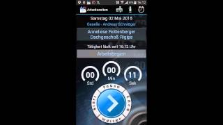Wochenzettel Stundenzettel Pro Version Infovideo screenshot 4