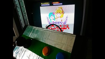 Wonderboy 1.0 Amiga (2022) tried 4 stages with the MiST FPGA + ScartRGB 15khz Output