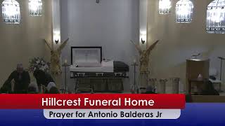 Prayer Service for Antonio Balderas Jr.