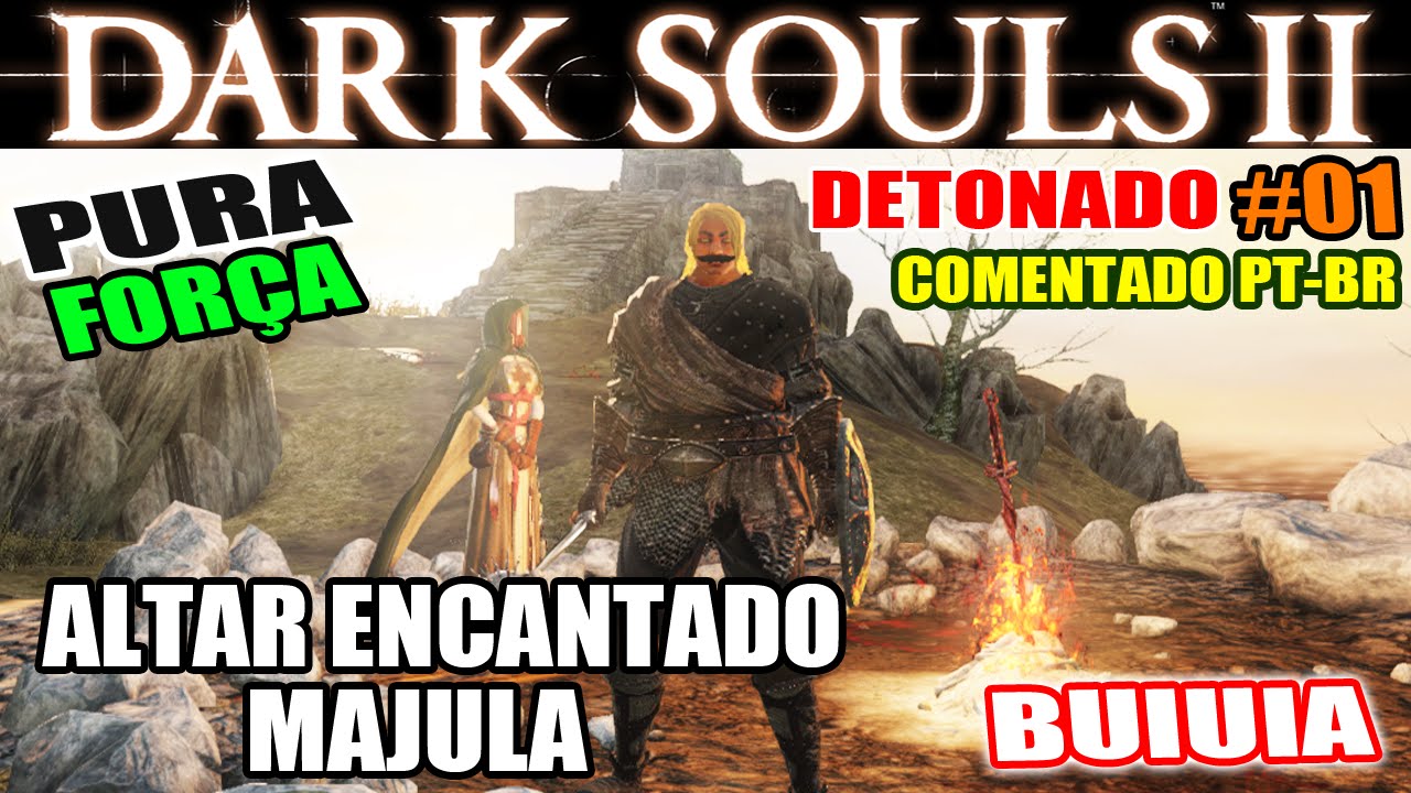 Dark Souls 2 NPC Com a Chave do Ferreiro detonado PC Legendado - parte 4 