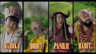 Iklan ORONAMIN C - A Very Long Journey Haruka JKT48, Raditya Dika, Pandji Pragiwaksono, Dodit