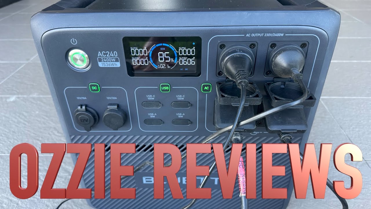 Bluetti AC240 Portable Power Station (watch before you buy!)