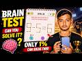 🧠 Only 1% Can Solve This Brain Test Puzzle 😱