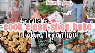 COOK, CLEAN, SHOP, BAKE WITH ME + HALARA TRY ON HAUL / NEW FAVORITE JEANS / DAY IN THE LIFE by Dorsett Doorstep 9,983 views 2 months ago 30 minutes