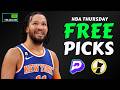 BEST NBA THURSDAY PRIZEPICKS TODAY (HUGE VALUES💥) | PLAYER PROPS & PREDICTIONS May 21st #nba