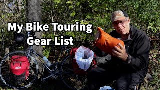 My Bike Touring Gear List