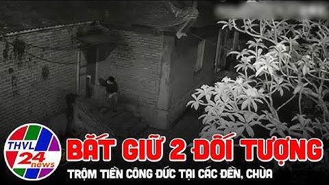 Bắt giữ 2 đối tượng trộm tiền công đức tại các đền, chùa