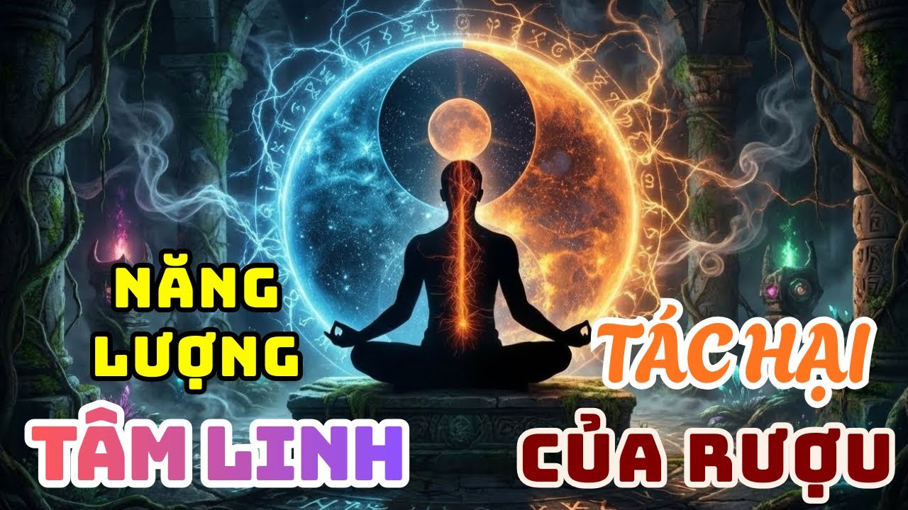 Rượu không chỉ ảnh hưởng cơ thể mà còn tác động sâu đến năng lượng tâm linh của bạn
