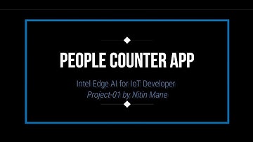 People Counter App - Intel Edge AI for IoT Developer