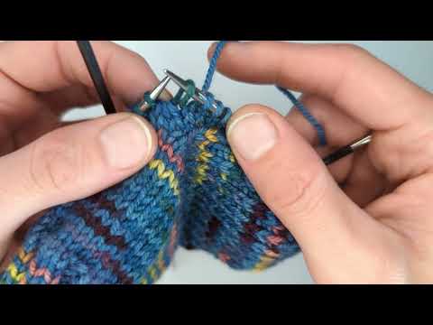 Working the gusset of Simplingo Sock - have you forgotten which round you're on?