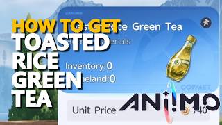 How to get Toasted Rice Green Tea Aniimo