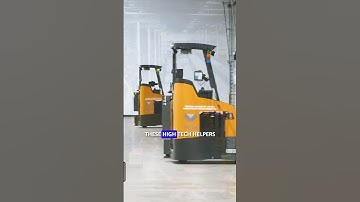 Transforming warehouses: Walmart adopts robotic forklifts. #walmart #forklift #automaton