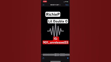 RichieP x Lil double 0 unreleased snippet DM to buy or trade#memphis