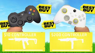 Famous I Won Warzone on $10 vs $200 Best Buy Controllers Wealth