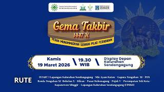 Takbir Keliling - Gema Takbir Sendangagung - Minggir - Sleman - Yogyakarta 1447 H/2026