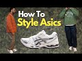 5 outfits w the asics gel kayano 14