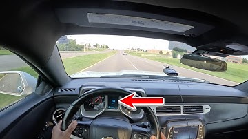 GOING CRAZY WITH THE PADDLE SHIFTERS IN MY 2013 CAMARO *POV DRIVE*