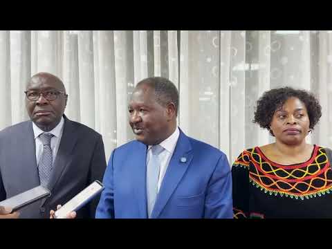 Rencontre entre le premier ministre Jean Michel Sama Lukonde et Abdou Abarry.