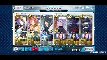 FGO NA Mysterious Alter Ego Λ 3 Turn NP Loop