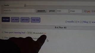 How To Preview Gallery Pictures at Craigslist