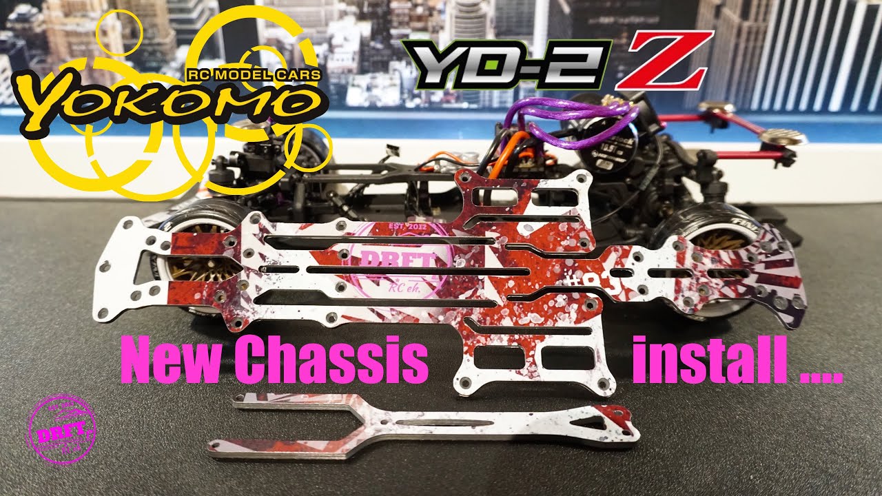 Yokomo YD-2Z -- New High Traction Chassis install . on the Z