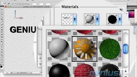 3D Text Animation Using Photoshop