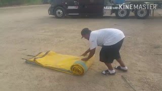 Trucking | How to roll up your tarps | LoShawn Parks