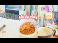 study vlog ☁️ / online class, do assignments/note taking //motivation to study (Accountancy student)