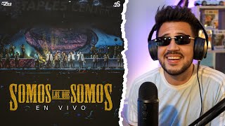 REACCIÓN a LOS 2 DE LA S Y BANDA MS - SOMOS LOS QUE SOMOS (EN VIVO)