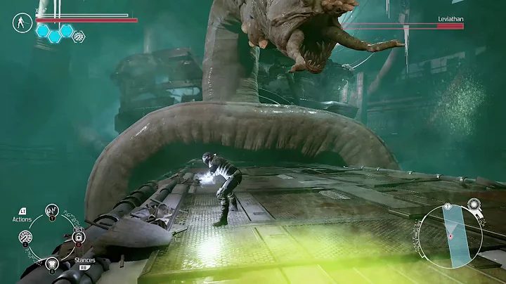 The Technomancer Leviathan Boss Fight