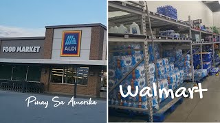 GROCERY DAY ALDI AND WALMART | January Joyce
