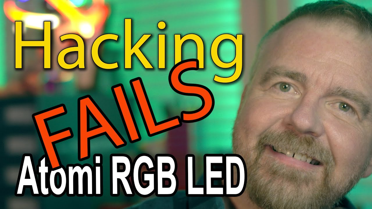 Hacking the Atomi RGB LED String Lights Failure! YouTube