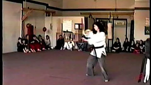 17 Year old Jenny Kraft, Demonstrates Shaolin Kenpo.