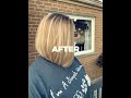 Long hair summer transformation