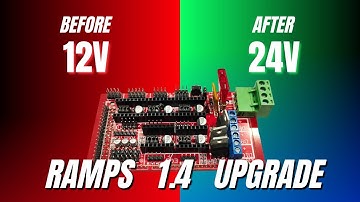 Upgrade Ramps 1.4 van 12V naar 24V | Ramps 1.4 Tutorial