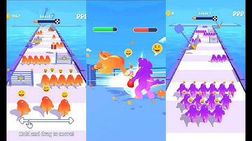 Jelly Runner 3D GAMEPLAY (Android) | LVL 1-10