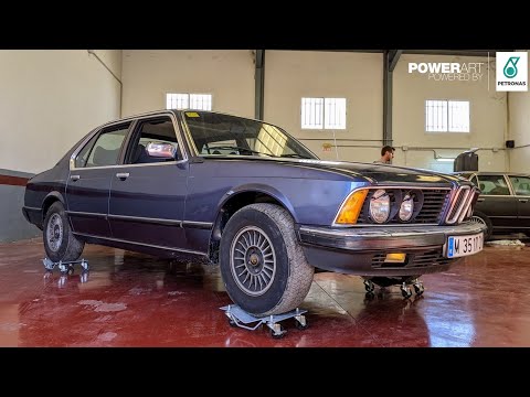 PowerArtLab BMW 735i E23 EP1 - Presentamos el coche [#POWERART] S05-E53