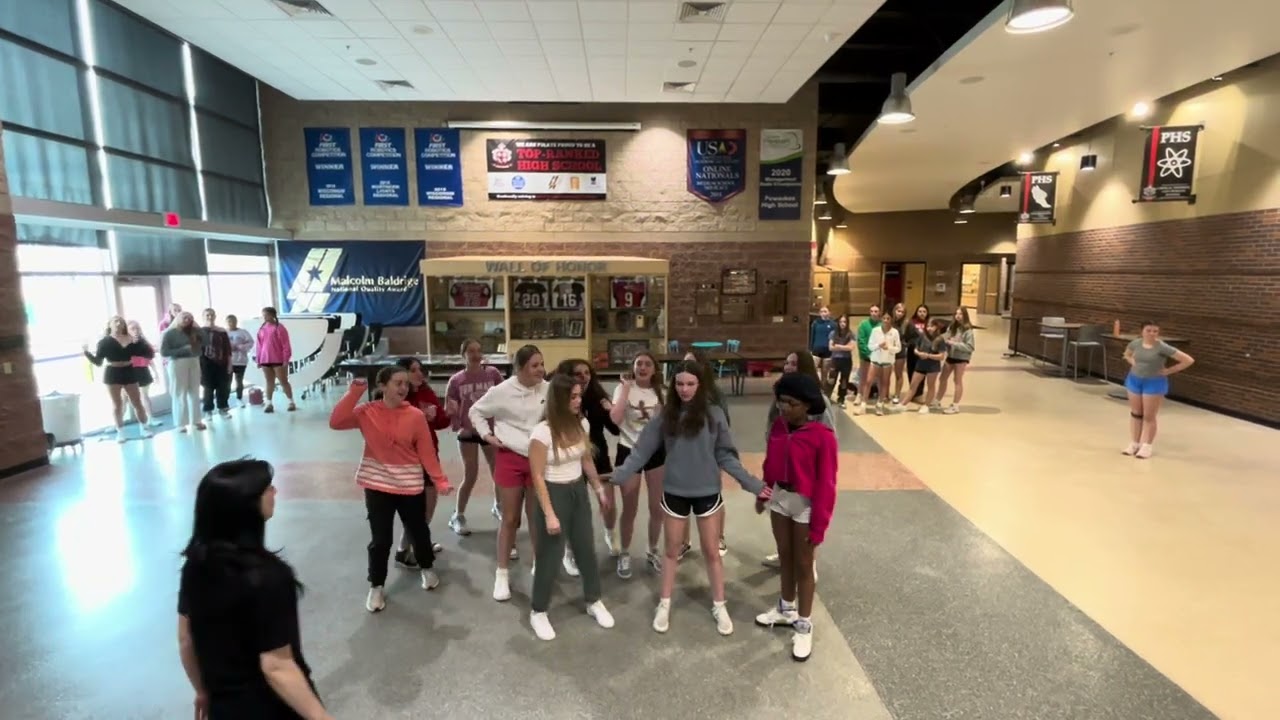 Just Keep Swimming Rehearsal Choreo 8th Grade