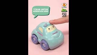 IQ Angel Light&Sound Trasportation Car Toys New - Mainan Mobil Mobilan Anak - Mainan Edukasi Anak