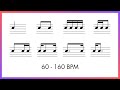 How fast can you read these 8 common rhythms? 🎵