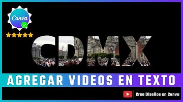 Tutorial Canva | Cómo AGREGAR VIDEOS en TEXTO como un Profesional | 3 Métodos Fáciles
