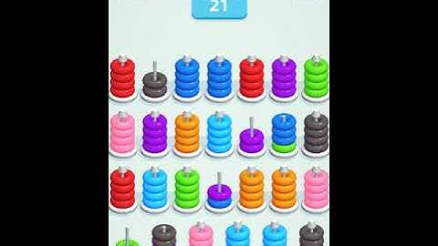 Hoop Sort Puzzle Level 601 - 610 Walkthrough | PuzzleChallenge ✔️