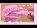 Amazing 3D Crochet Leaf Tutorial 39 Incrível folha de crochê 3D