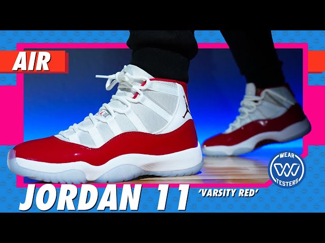 Air Jordan 11 Varsity Red - YouTube
