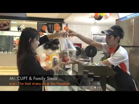 Grand Opening Mr.CUP T & Family Steak ท่าพระ